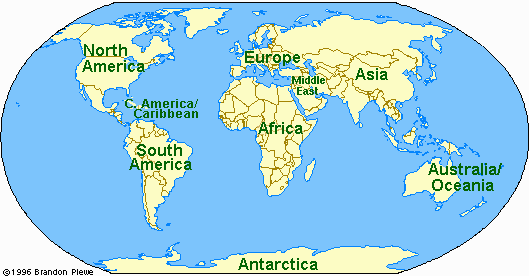 Shortwave Radio Broadcast Countries